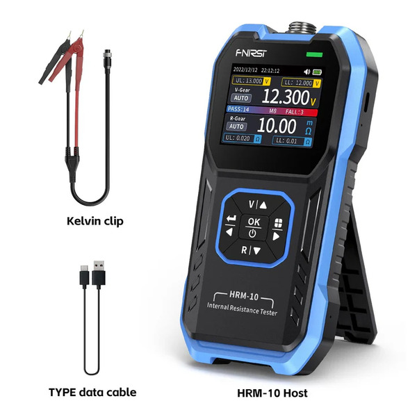 Thành phần của máy đo nội trở pin, acquy FNIRSI HRM-10